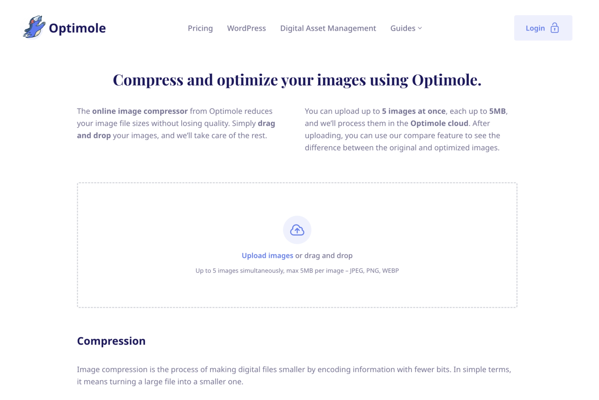 Optimole-image-compressor-tool