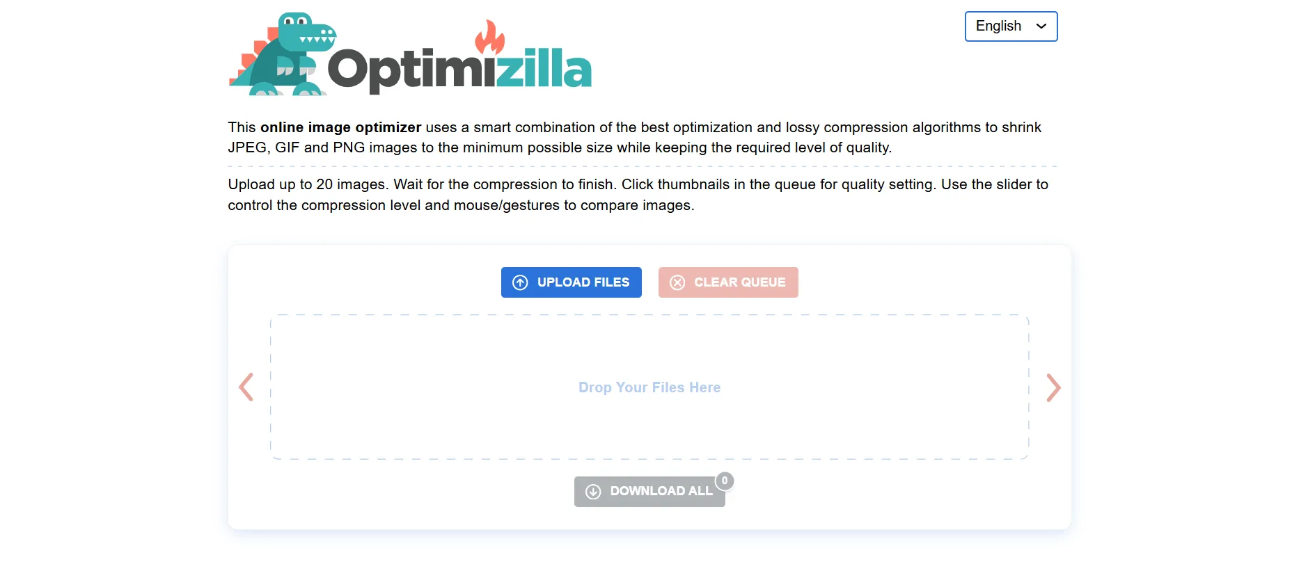 optimzilla-image-compressor-tool