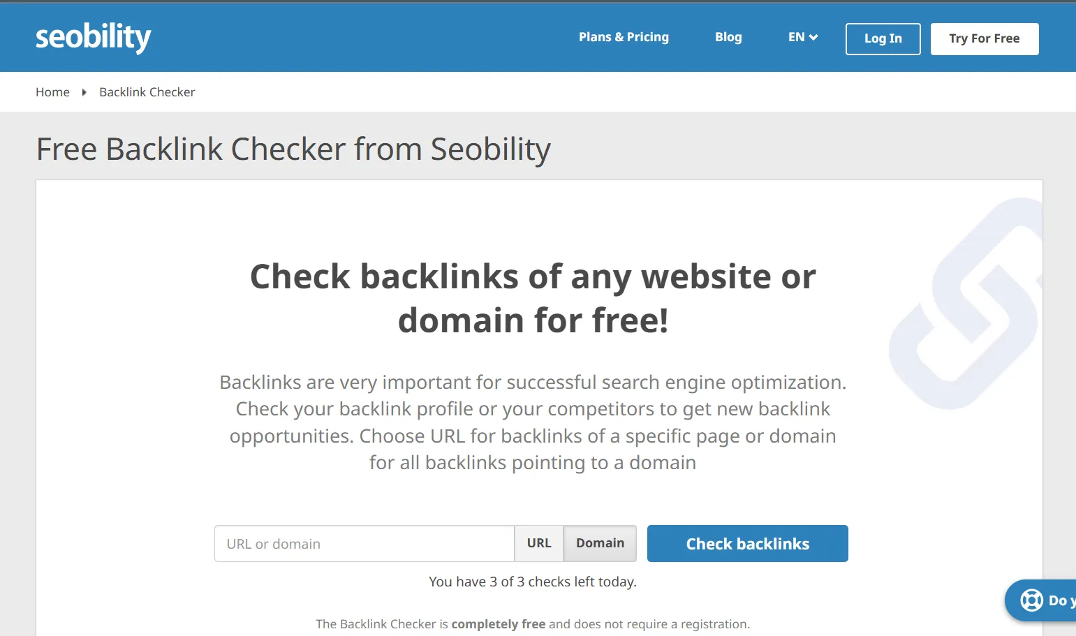 Seobility – Powerful All-in-One SEO Tool With Free Backlink Checker