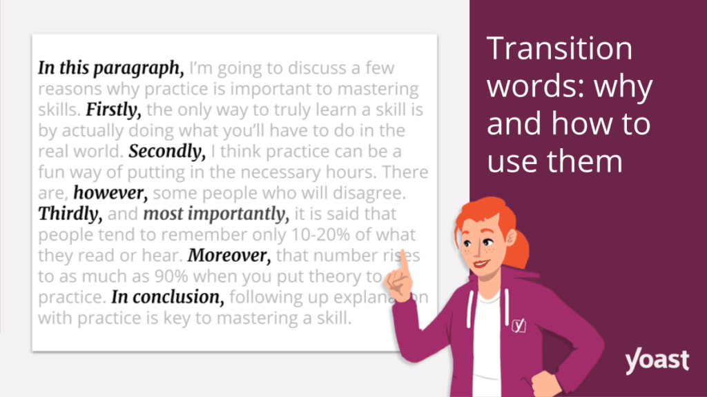 transition words